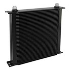 40 Row Aluminum Heavy Duty Engine Transmission Oil Cooler 10an Hose End Adapters