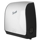 Scott 34349 Pro Automatic Hard Roll Towel Dispenser  White  Use Blue Core