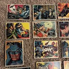 Vintage 1966 Topps Batman Black Bat Cards Partial Set 29 55 Lower Grade F g