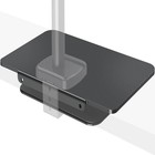 Monitor Mount Reinforcement For Glass Desks - Steel Bracket   C-clamp Arm
