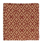 New Primitive Christmas Snowflake Coverlet Table Square Tablecloth 52 