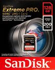Sandisk Extreme Pro 128gb Uhs-i U3 Sdxc 200mb s 4k Memory Card Sdsdxxd-128g