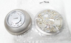 Honeywell Thermostat T87f 2048 Round Heating Cooling With Base Wall Plate Lennox