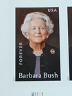 Us 2025 Scott  6029a Forever Barbara Bush Imperf ndc Plate Block Of 4   Vf Mnh
