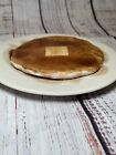 Realistic Fake Food Pancake W  Butter Syrup On Plate Breakfast Display Prop Faux