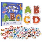 78 Pcs Large Magnetic Animal Alphabet Letters Educational Toys For Age 3  Kids