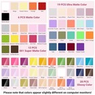 65 Pack Permanent Adhesive Vinyl Sheets 12 x12  - Glossy  Matte  Diy Crafts  Sti