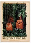 Dooney   Bourke All-weather Leather Collection Vintage 1992 Print Magazine Ad