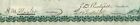 John D  Rockefeller   Henry Flagler   Signed Standard Oil Certificate   Psa Dna