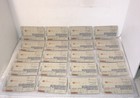 Lot Of 20 Vintage Unused Gulf Oil Gas Station Credit Card Slips Dated 7 85
