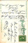 New Year Postcard Antique Victorian Boy Sailor Suit Wine Money Falls From Wallet