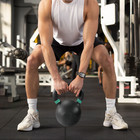 Balancefrom Cast Iron Kettlebell 70 Lbs  Perfect Full-body Workouts Comfort Grip