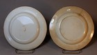 Pr  English Georgian Pearlware Pratt Decorated Soft Paste Porcelain Plates C1820