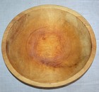 Vintage Antique 10 x11  Primitive Round Wooden Bread Dough Bowl Farmhouse D  cor