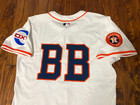 Houston Astros 2025 Game Used Worn Bat Boy Jersey Mlb Auth Team Issued Size 40
