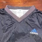 Adidas Wind Breaker Pullover Track Jacket Boys Size Medium Back Embroidered Logo