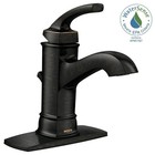 Moen Ws84414mbrb Hensley Single Hole Bathroom Faucet In Mediterranean Bronze