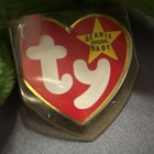 Ty Beanie Baby Speedy The Turtle Style 4030 Authentic 1993 Tag Errors Pvc