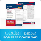 Bill Of Sale Forms Pack  Includes 2 Motor Vehicle And 2 General Bills