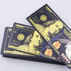 Wholesale 100 Pcs Black Gold Banknote 100 Us Dollar Paper Money Crafts Game Prop
