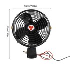 12v Rv Cooling Fan With 2-speed Switch  Heavy Duty All 6 Inch  Black 