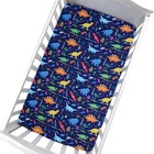 Dinosaur Fitted Crib Sheet - Baby 100  Polyester 1 Pack Crib Sheet For Standa   