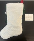 Completed Bucilla Felt Xmas Stocking    santa   s Festive Frolie     18    Fully Lined