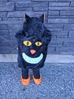 New  Dan Dee Collector s Choice Time Out Halloween Plush  Black Cat Nwt 