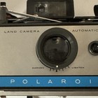 Vtg Polaroid Automatic 210 Land Camera W flashgun  Case   Coldclip - Not Tested