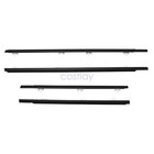 New 4 Door Black Belt Line Rubber Seal Fits For 1990-1994 Nissan Sentra Sedan Us