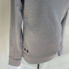 Under Armour Coldgear Women s Fleece Pullover Sweatshirt Pockets Sz Sm  Gray
