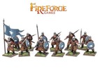 Fireforge Games Fw100  fwno01-bs  Forgotten World Northmen Warriors 18 Part 28mm