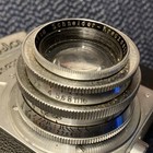 Exakta Jhagee Dresden Slr Camera Black Silver With Schneider-kreuznach Lens