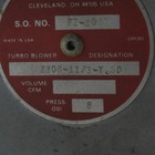 North American 2308-11 3-t 5 Turbo Blower 1 2hp 208-230 460v 3ph 3450rpm