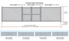 Woodland Scenics A3003 Chain Link Fence - O Scale New
