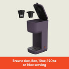 Single Serve Coffee Maker  K Cup   Coffee Ground Compatible With Removable  Adju
