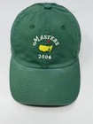 Augusta National 2006 Masters Pga Golf American Needle Green Hat Cap