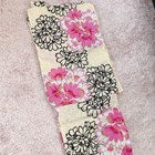 Peony Yukata Set Ivory Festival Kimono With Obi Used Excellent Condition Japan