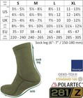 Military Warm 6 Inch Liners Boot Socks - Outdoor Tactical Hiking Sport-polartec