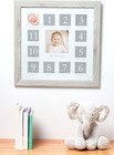 My First Year Frame  Newborn To First Birthday Photo Frame  Baby Keepsake Nurser