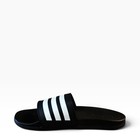 Adidas Adilette Comfort Mens Slides Size 11 Black White New With Box