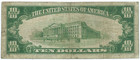 1929  10 National Banknote   The Security National Bank Of Rockford  Illinios