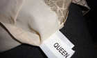 Croscill Windsor Diamond Green Platinum  1  Queen Bedskirt 13  Split Corner