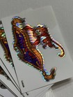 1990 s Disney Vending Machine Sticker Card Aladdin Abu Monkey Prism Lot Of 20