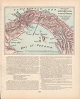 1903 Antique Panama Canal Map George Cram Map Of The Panama Canal 2218