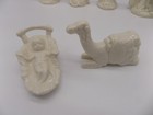 Holly Tree Porcelain Vintage Nativity Set 7 Piece Set