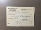 Old Collectible Postcard From Czechoslovakia To Palestine 1938