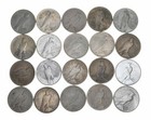 Bulk Lot Cull  20  1922-1925 Peace Silver  1 Dollar 90  Eagle Collection Roll