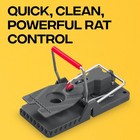 Victor M144-2b Instant Power-kill Easy Set Reusable Rat Trap - 2 Traps  Gray