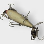 Nice Antique Pflueger Neverfail Natural Chub Minnow Wooden Fishing Lure 3107 Usa